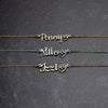 Custom Pet Name Necklace