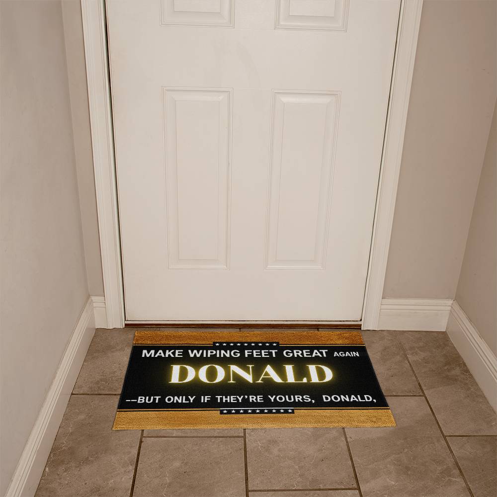 Make Wiping Feet Great Welcome Mat