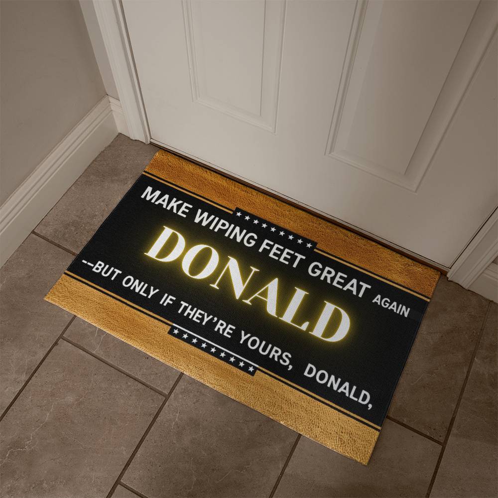 Make Wiping Feet Great Welcome Mat