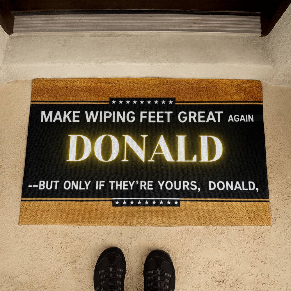 Make Wiping Feet Great Welcome Mat