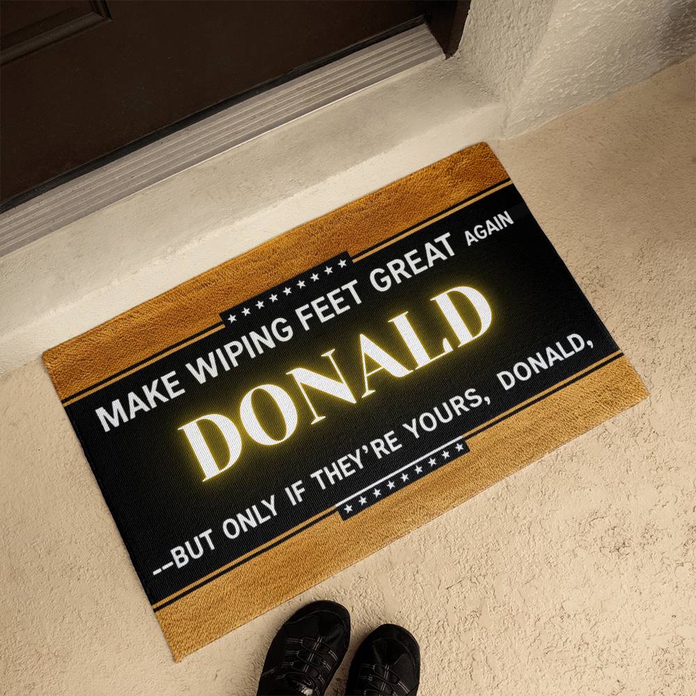 Make Wiping Feet Great Welcome Mat