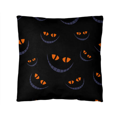 Halloween Pumpkin Smile in Dark Pillow