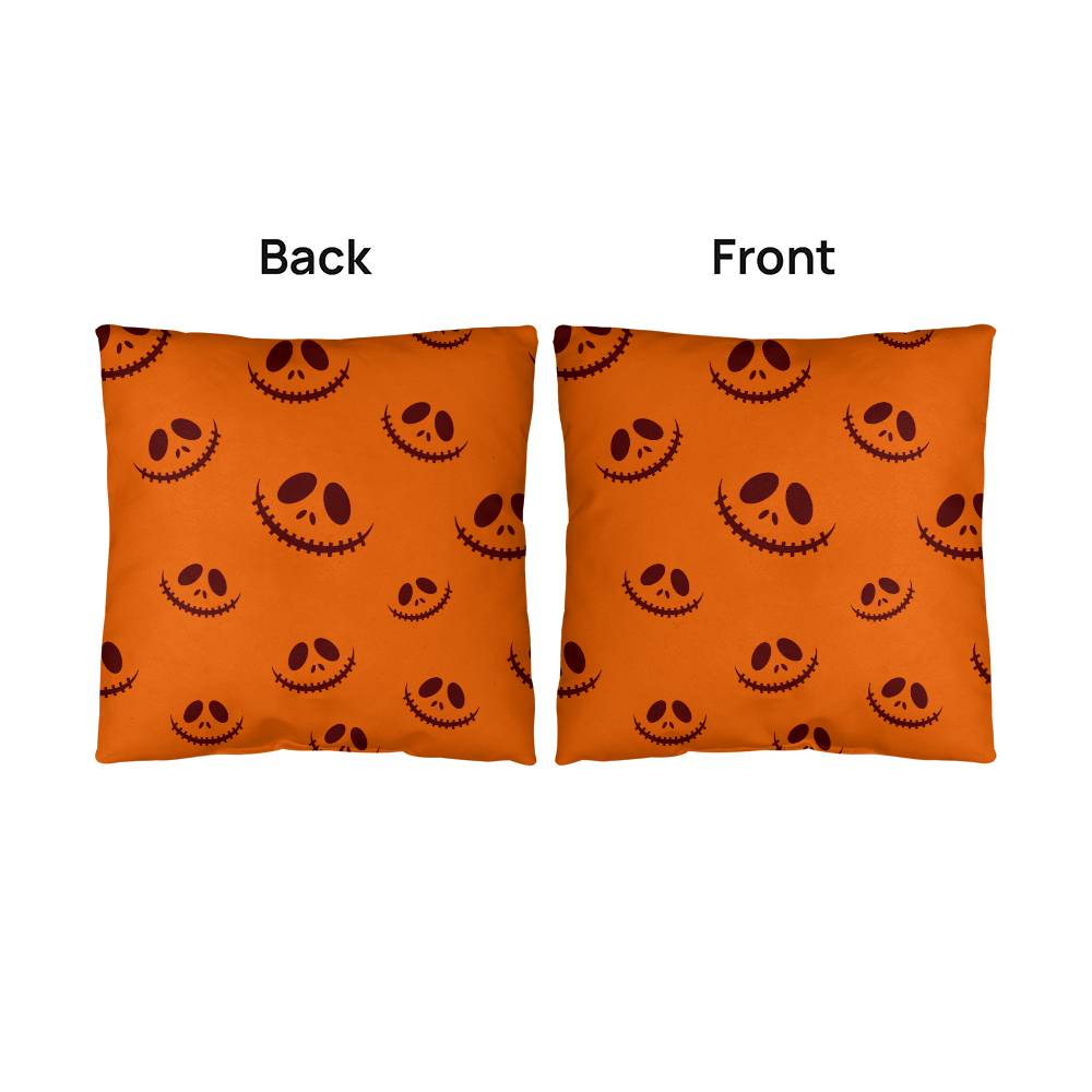 Halloween Pumpkin Smile Pillow