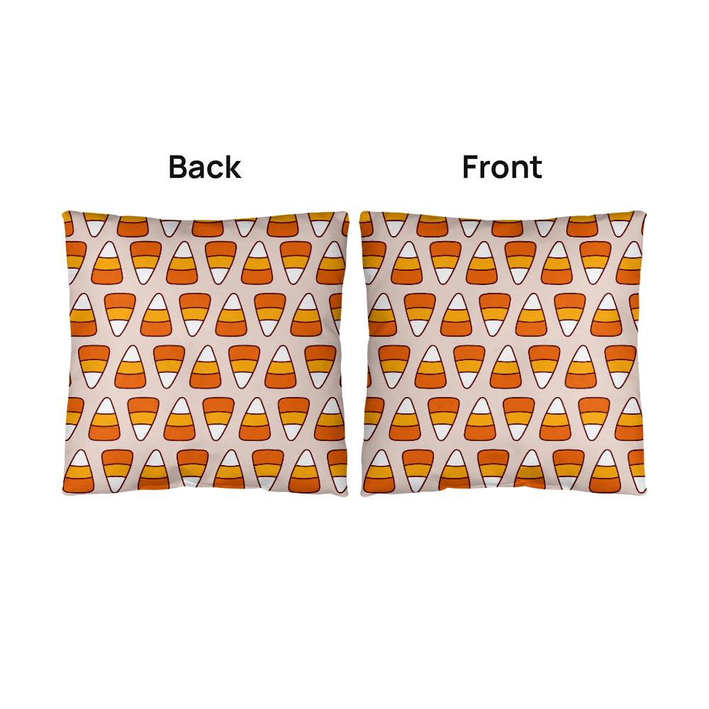 Halloween Orange Candies Pillow