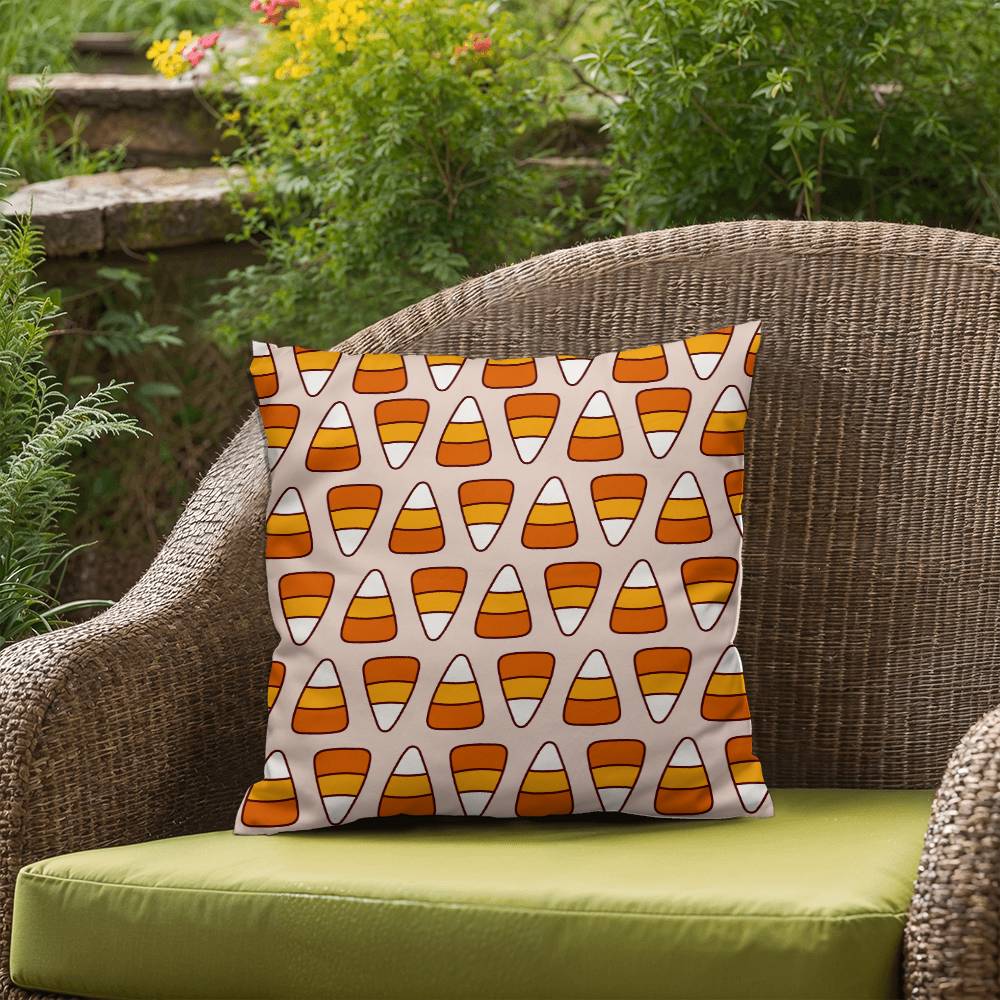 Halloween Orange Candies Pillow