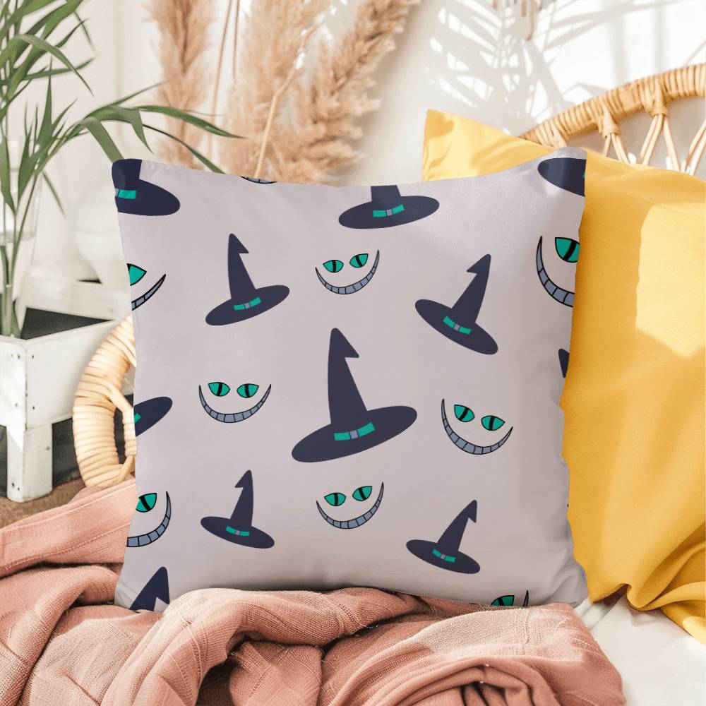 Halloween Smile and Hat Pillow