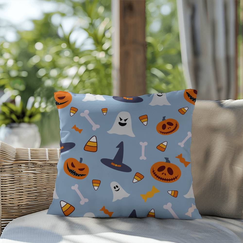 Halloween Blue All in one Pillow