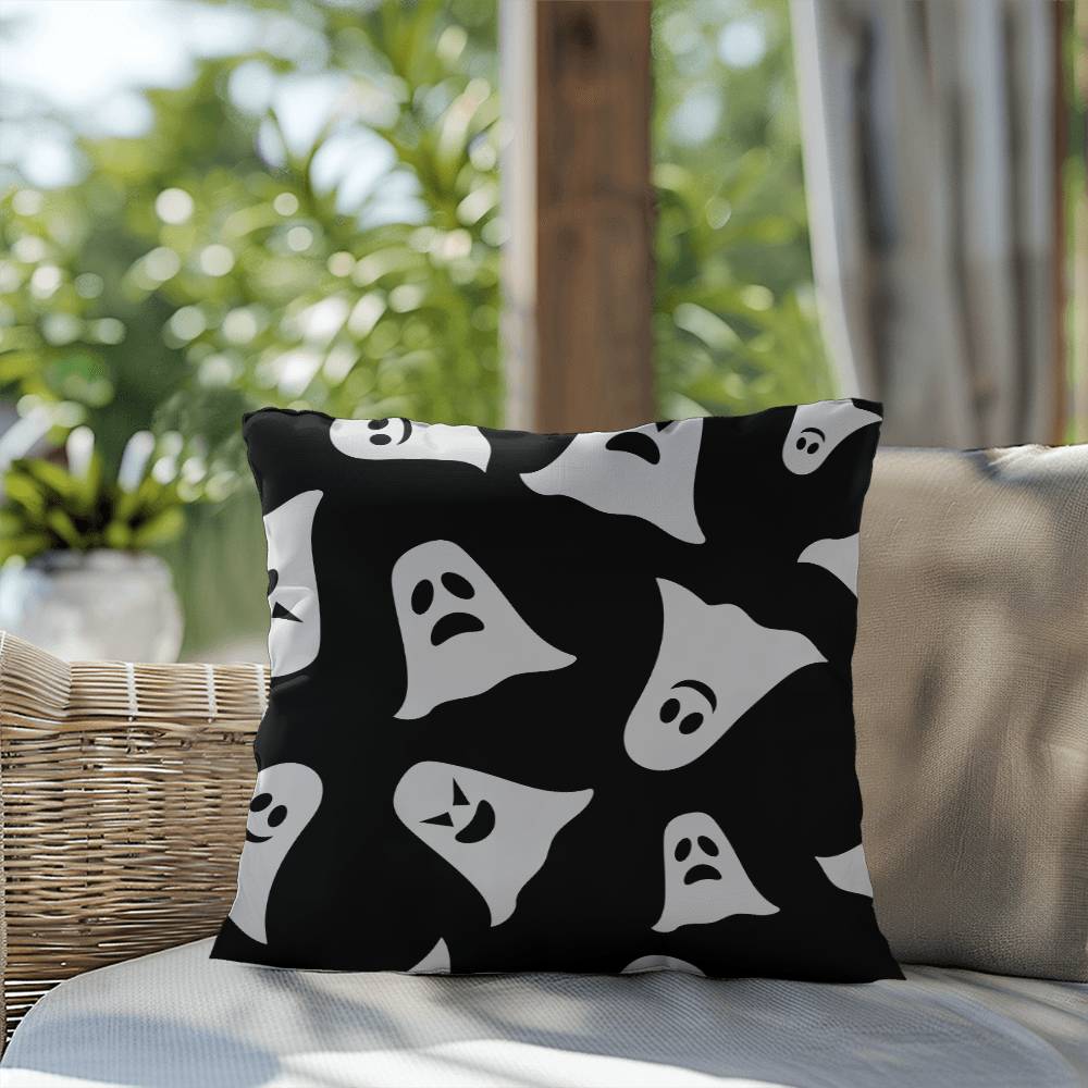 Halloween Ghosts in Dark Pillow