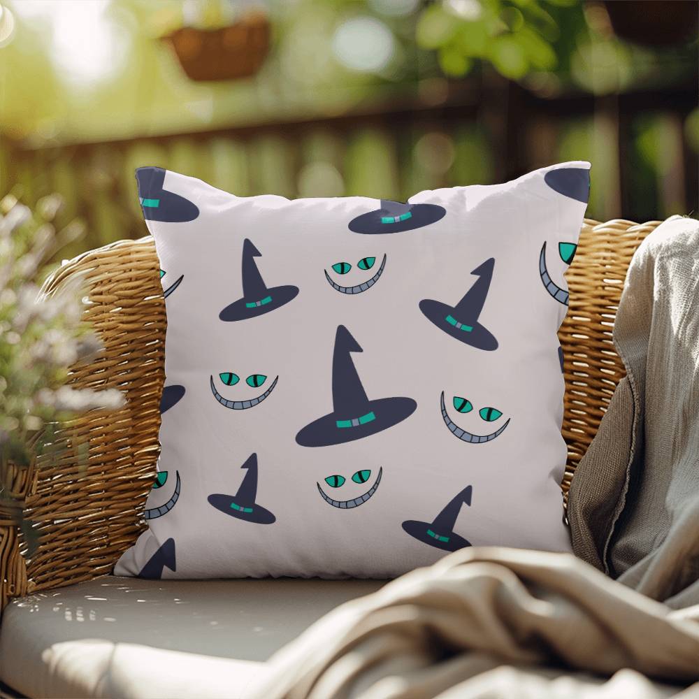 Halloween Smile and Hat Pillow