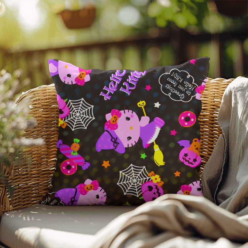 Hello Kitty Halloween Dark Pillow