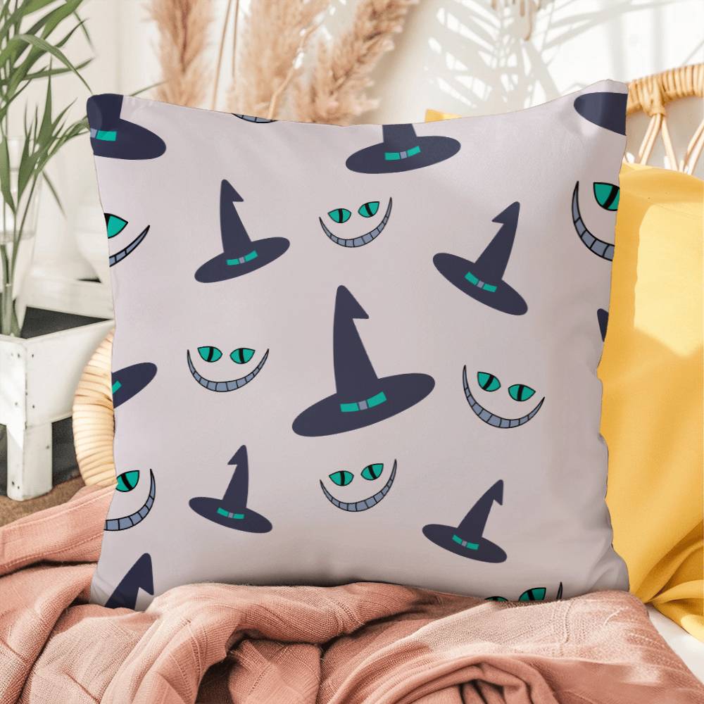 Halloween Smile and Hat Pillow