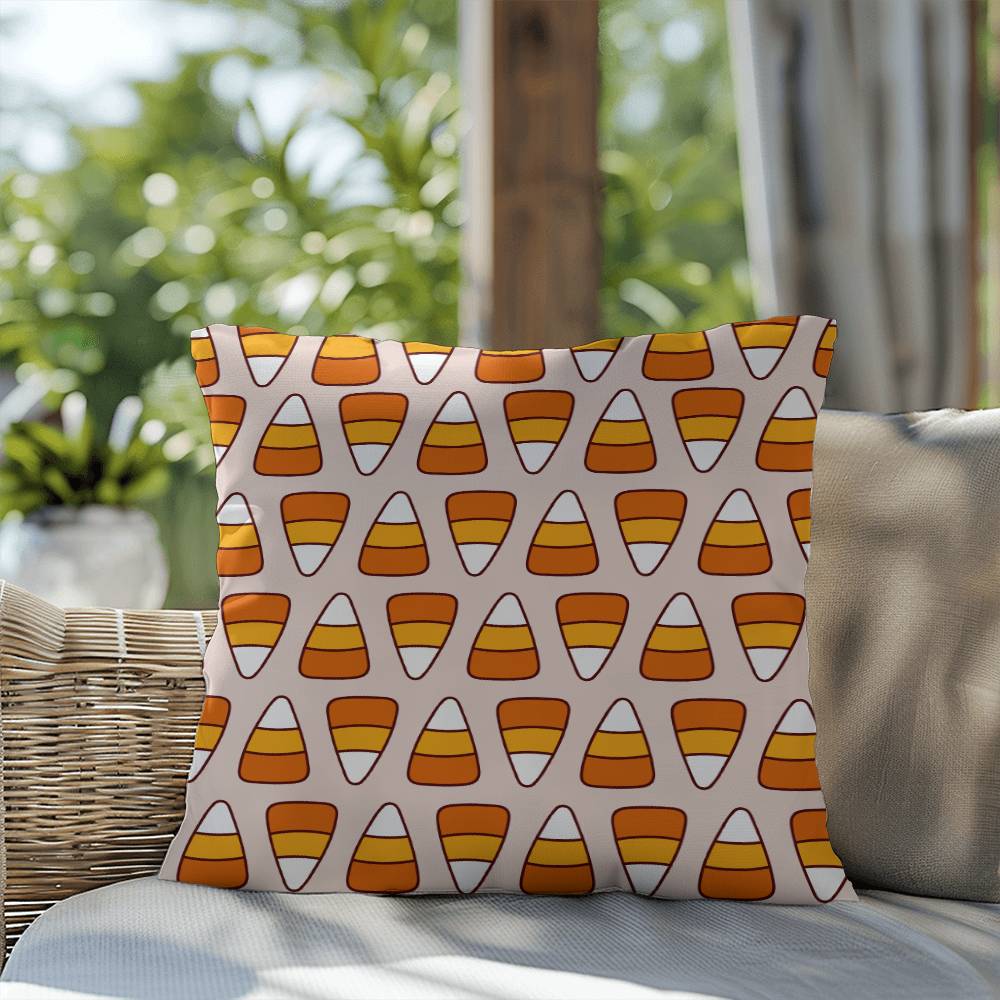 Halloween Orange Candies Pillow