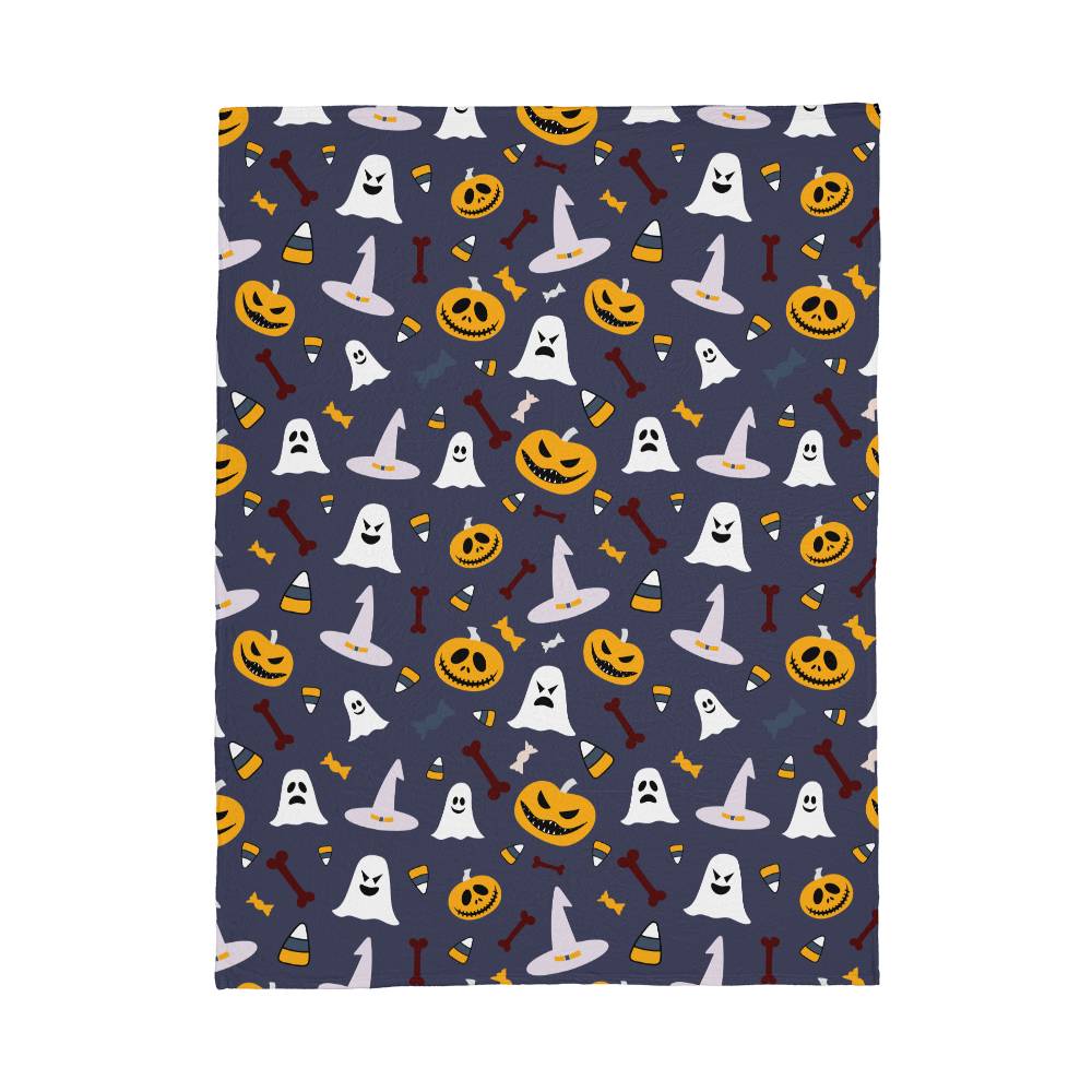 Coral Fleece Halloween Dark Party Blanket