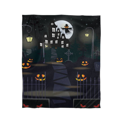 Mink Touch Fleece Blanket Halloween Night