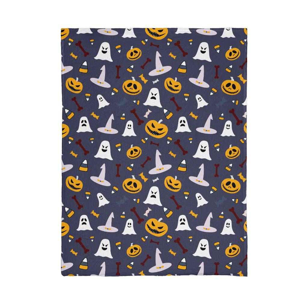 Mink Touch Fleece Halloween Dark Party Blanket