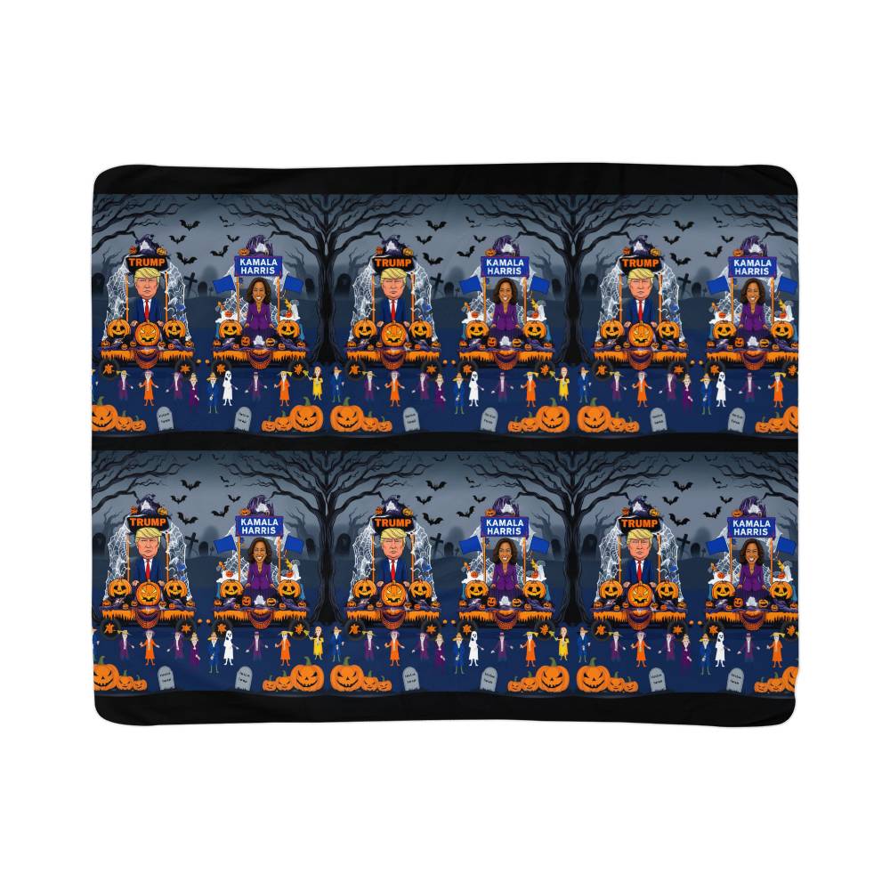 Halloween Parade Sherpa Fleece Blanket