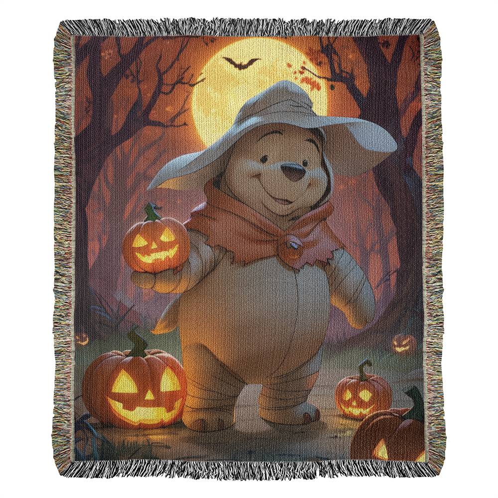 Winnie The Pooh Halloween Blanket