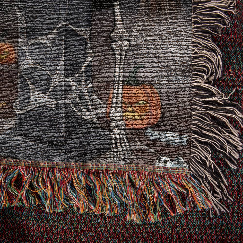 Halloween Debate of the Year Heirloom Woven Blanket