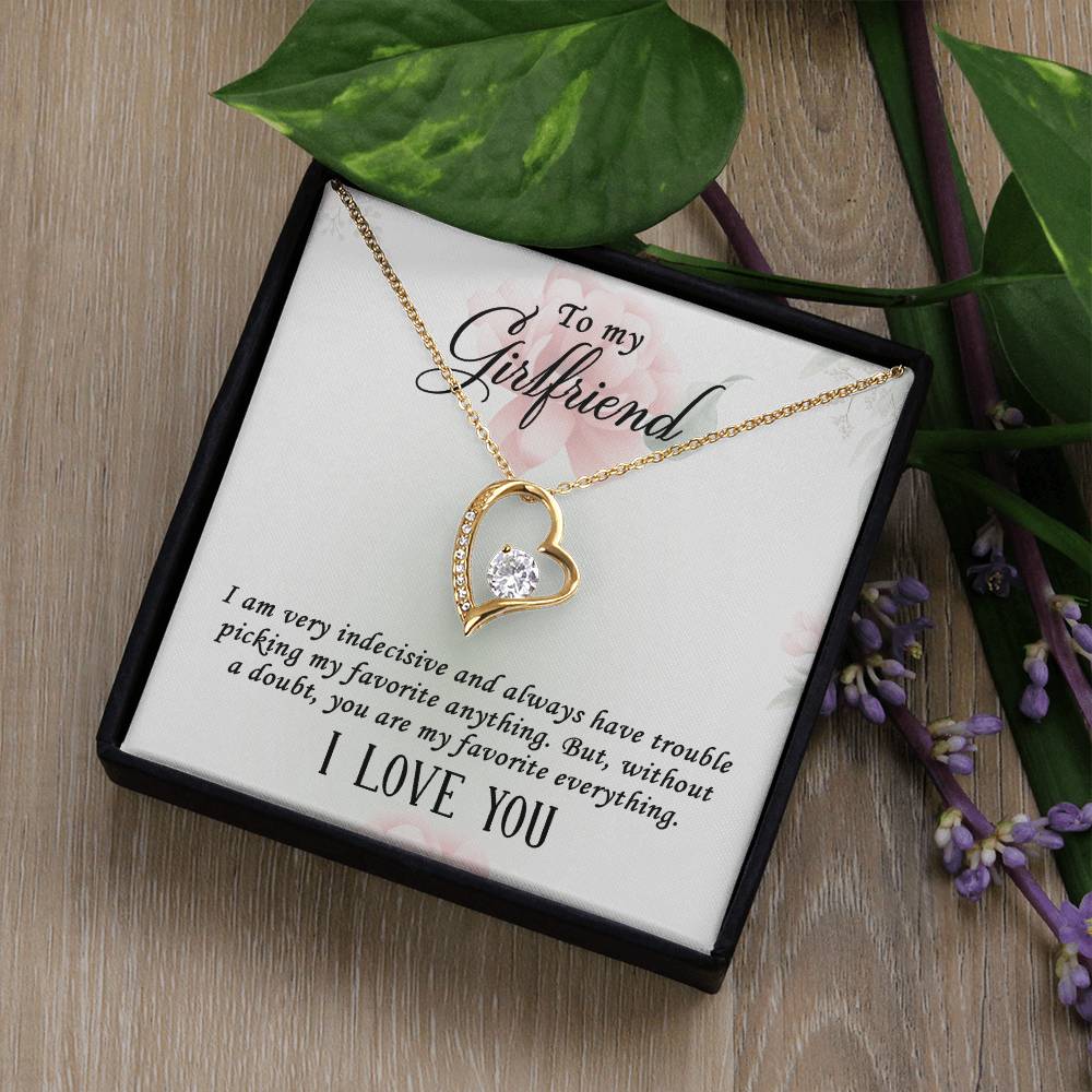 Forever Love Necklace for Girlfriend